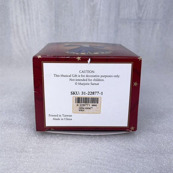 San Francisco Music Box Christmas Ornament CRYSTAL VISIONS MERLIN Holiday - Picture 11 of 11